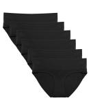 Intimate Portal Maternity Knickers 6-pk Black | Pregnancy Postpartum Underwear - Buy Online on GoSupps.com
