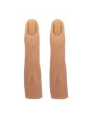 Silicone Practice Fingers for Acrylic Nails - Bendable Fake Nail Training Finger Manicure DIY Nail Art (3-2pcs) - Buy Online on GoSupps.com