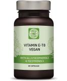 Kala Health Vegan Vitamin E 400 IU - All 8 Tocopherols & Tocotrienols, No PAHs or Heavy Metals - Sustainable - Hair, Scars, Skin - 60ct - Buy Online on GoSupps.com