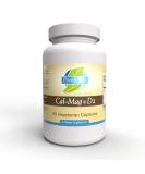 Priority One Vitamins Cal Mag + D2 90 Vegetarian Capsules - Vegan Calcium Magnesium Supplement for Strong Bones - Buy Online on GoSupps.com