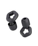 Silicone Earplugs for Sleeping & Swimming | Noise Reduction | 3 Colors & Models | Black White Pink - Buy Online on GoSupps.com
