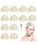 Dreamlover Wig Cap Hair Net for Wigs Wig Accessories Wig Net Skin Colors 12 Pieces - Buy Online on GoSupps.com