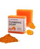AKARY Turmeric Cleansing Soap Bar - Natural Skin Care for Acne & Pores - Face and Body Soap for All Skin Types - Buy Online on GoSupps.com