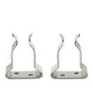 MARINE CITY Stainless Steel General Purpose Storage Clips (2 Pcs) 1-1/8 to 1-1/2 - Boat, Ship, Marine Spring Clamp Holders - Buy Online on GoSupps.com