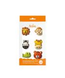 Decora Jungle Animals Sugar Decor - Pack of 6 | International Shipping Available - Buy Online on GoSupps.com