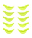 Wllhyf Silikon Curler Pad Set - 10PCs/5 Sizes | Reusable Lash Lift Shields & Soft Perming Pad for C Curl Eyelashes | DIY Beauty Tool - Buy Online on GoSupps.com
