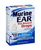 Murine Ear Wax Removal Drops 0.50 fl oz - Gentle & Effective | Pack of 1 - Buy Online on GoSupps.com