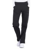 Workwear Professionals Scrubs for Women Pull-On Cargo Pant Soft Stretch WW170 Medium Black - Buy Online on GoSupps.com