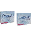 Set of 2 Pack Cystitis Relief from Burning Pain Cystocalm 12 Sachets 4g Granules Cranberry - Buy Online on GoSupps.com