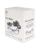 Buy Glasses Wipes Lens Cleaner - 220 Individually Wrapped Eye Glasses Cleaner Wipes for Crystal Clear Vision - International Shipping Available - Buy Online on GoSupps.com