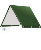 Serebii Playground Replacement Canopy | 52 x 89 Outdoor Swingset Shade | Waterproof Cover with UV Protection | Dark Green - Buy Online on GoSupps.com