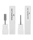 2pcs Tungsten Steel Nail Drill Bits - Cuticle Remover Diamond Bits for Manicure Pedicure - Buy Online on GoSupps.com