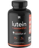 Shop Sports Research Lutein + Zeaxanthin with Coconut Oil - 30 Veggie Softgels for Eye Health - Buy Online on GoSupps.com