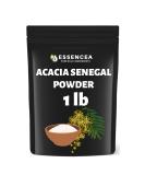 Essencea Acacia Senegal Powder 1lb - Pure Rich Fiber Soluble Powder | Non GMO & Gluten Free - Buy Online on GoSupps.com