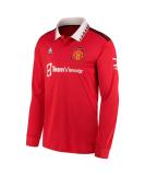 adidas Men's Manchester United 22/23 Long Sleeve Home Jersey - Medium - Buy Online on GoSupps.com