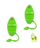 2 Pcs Bird Food Container Plastic Cuddle Bone Feeding Racks Vegetable Fruit Holder Hanging Feeder Parrot Cage Stands Accessories for Bird Parrot - Buy Online on GoSupps.com