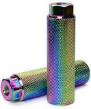 Aluminum Alloy Anti-Skid Bike Pegs | 2Pcs Stunt Pegs for BMX & Mountain Bikes | Fits 3/8 inch Axles - Buy Online on GoSupps.com