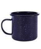 WeddPtyFr Outdoor Camping Mug 16oz - Enamel Travel Tea & Coffee Cup Set - Ideal for Home, Office, Fishing, Picnics - Dark Blue - Buy Online on GoSupps.com