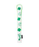 Big Teeth Lucky Clover Leather Golf Alignment Stick Cover - White - Buy Online on GoSupps.com