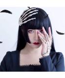 Halloween Skeleton Hand Hair Clips - Horror Bone Claw Hairpins for Women/Girls, Cosplay Costume Accessories - Buy Online on GoSupps.com
