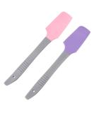 Lurrose 2-Piece Non-Stick Wax Spatula Set | Silicone Waxing Applicator for Home & Salon Use | Reusable & Durable - Buy Online on GoSupps.com
