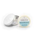 Haslinger Sensitive Shaving Soap 60g - Gentle Formula in Tin for Smooth Shaves - International Shipping Available - Buy Online on GoSupps.com