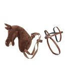 Panduro Hobby Horse - Portable Brown Hobby Horse with Shoulder Strap & Bridle | 29 cm Length - Ideal for Kids' Playtime - Buy Online on GoSupps.com