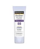 Neutrogena Ultra Sheer Dry-Touch Water Resistant and Non-Greasy Sunscreen Lotion with Broad Spectrum SPF 55 3 fl. oz (Pack of 2) 3 Fl Oz (Pack of 2) SPF 55 - Buy Online on GoSupps.com