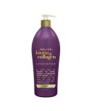 OGX Thick & Full Biotin & Collagen Conditioner 25.4oz Salon Size Bottle | Paraben & Sulfate Free | Nourishing & Strengthening Formula - Buy Online on GoSupps.com