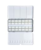 Large Empty Watercolor Tins Palette Paint Case with 28 Full Pans - Metal Tin Watercolor Palette Box - Buy Online on GoSupps.com