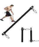 Portable Resistance Band Bar - 25.5 Inches for Home Gym Workouts Squats & Strength Training | Fitness Equipment with S Loops - Buy Online on GoSupps.com