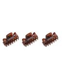 Parcelona French Classic Very Small 1 1/2 Claw Clips with Tight Spring Set of 3 Girls Hair Jaw Claw Clips Durable Styling Women Hair Accessories  Made in France (Tortoise Shell Brown) - Buy Online on GoSupps.com