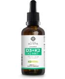 ALIVITA Vitamin D3 + K2 for Children 20ml - 600 Drops High Dosage MCT Oil Lab Tested | K2VITAL by Kappa - International Shipping Available - Buy Online on GoSupps.com