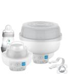 MAM 6-in-1 Electric Steriliser & Bottle Warmer with Anti-Colic Bottle and Soother - 160ml | MAM Electric Steriliser - Buy Online on GoSupps.com