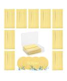 240+1 Count Professional Compressed Facial Sponges with Portable Case - Yellow - Buy Online on GoSupps.com