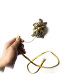 Leather Harness Strap for Tortoise Adjustable Small Pet Harness Reptile Leash Turtle Leash Pet Walking Lead - Buy Online on GoSupps.com