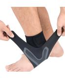 Coogime Plantar Fasciitis Foot Wraps - Flexible Ankle Brace & Bandage for Pain Relief (Gray M EU 39-41) - Buy Online on GoSupps.com