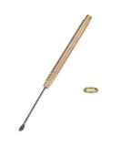 Portable Brass Ear Pick - Effective Ear Wax Cleaner & Curette Tool for Safe Ear Cleaning - Buy Online on GoSupps.com
