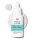 Rael Miracle Clear Acne Treatment Serum - 1.5% Salicylic Acid 2% Niacinamide Pore Minimizer Even Skin Tone | Korean Skincare (1oz 30ml) - International Shipping - Buy Online on GoSupps.com