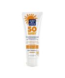 Kiss My Face Baby Sunscreen Lotion SPF 50 - Water-Resistant Mineral Lotion - Reef-Friendly, Cruelty-Free, Hypoallergenic, Tear-Free, Fragrance-Free - 4 fl oz Tube - Buy Online on GoSupps.com