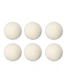 BAOFUYA 6Pcs Tumble Dryer Balls High Density Reduce Static Electricity Reusable Laundry Betty Wool Drier Balls for Tumble Dryer (4cm) - Buy Online on GoSupps.com