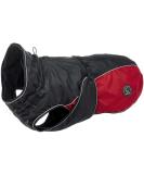 Hunter UPPSALA ALLROUNDER Dog Coat - 2-in-1 with Detachable Fleece Lining & Water-Repellent Stylish Anthracite/Red Ideal for All Weather - International Shipping Available - Buy Online on GoSupps.com
