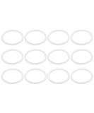 Sourcing Map 86mm Silicone Seals for Mason Jar - 12pcs Rubber Gasket for Wide Mouth Glass Jars, Leak Proof & Durable - White - Buy Online on GoSupps.com