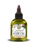 Difeel Essentials Hydrating Coconut Hair Oil 2.5 oz - Anti-Frizz Nourishing Moisture & Shine Boost for Healthy Hair | International Shipping Available - Buy Online on GoSupps.com