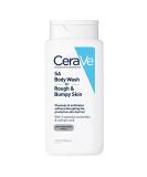 CeraVe Body Wash with Salicylic Acid  Fragrance Free Body Wash to Exfoliate Rough and Bumpy Skin  Allergy Tested  10 Ounce
