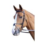 Shires Aviemore/Velociti Mexican Bridle - 5004 Black Cob | Premium Quality Equestrian Gear for International Shipping - Buy Online on GoSupps.com