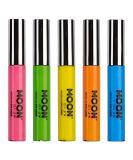 Buy Moon Glow Neon UV Eyeliner - Bright Orange 10ml (Pack of 5) | Glow Under UV Lighting - International Shipping Available - Buy Online on GoSupps.com