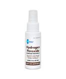 Hydrogen Peroxide 3% First Aid Antiseptic Spray 2oz - Convenient Pump Bottle - Buy Online on GoSupps.com
