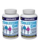 Cholesterol Care Supplement - All Natural Formula (2 bottles/120 Tablets) - Buy Online on GoSupps.com