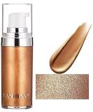 Go Ho Face Body Illuminator Liquid Highlighter - Bronze Gold | Moisturizing Luminizer for Face & Body | Waterproof Shine & Glow Foundation - Buy Online on GoSupps.com